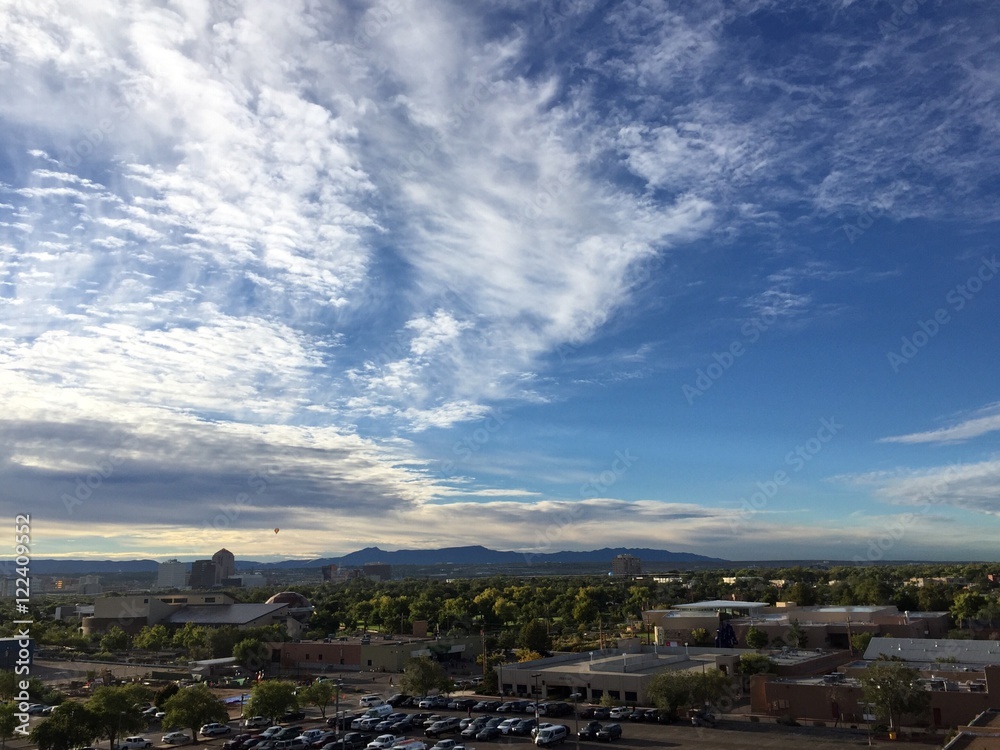 cloudy morning