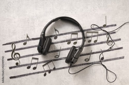 Obraz na płótnie musique