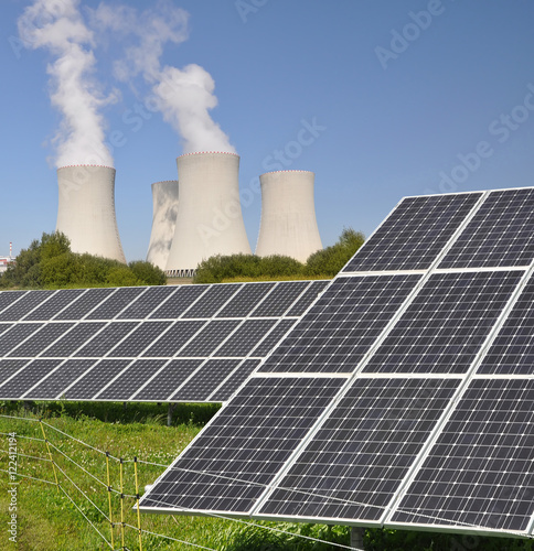 Nuclear power plant Temelin in Czech Republic Europe