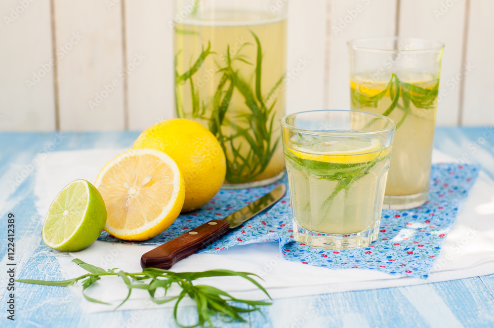 Fototapeta premium Tarragon Lemonade