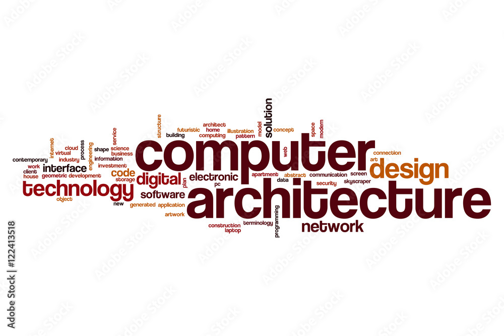 Computer architecture word cloud Computer architecture word cloud