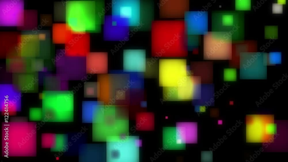 A 10 second loop of flahsing mosaic tiles with alpha channel attached for layering over your own footage.