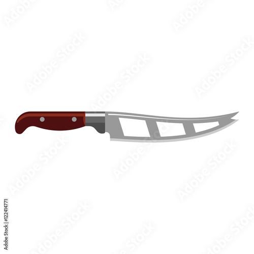 Kitchen knife vector