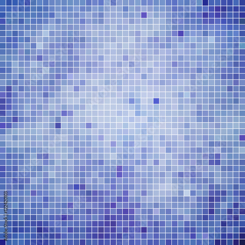 abstract vector square pixel mosaic background