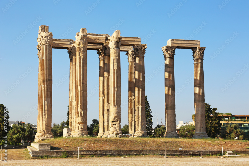 Temple of Olympian Zeus Athens Greece