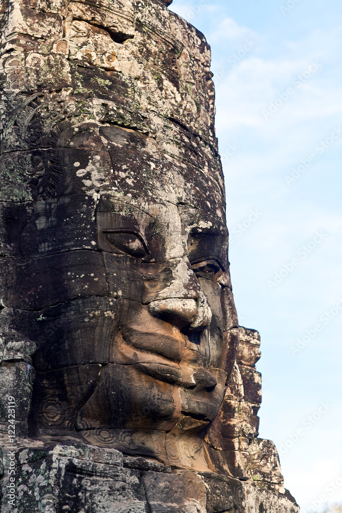 Ancient bas-relief of Prasat Bayon temple, Cambodia Ancient bas-relief of Prasat Bayon temple, Cambodia