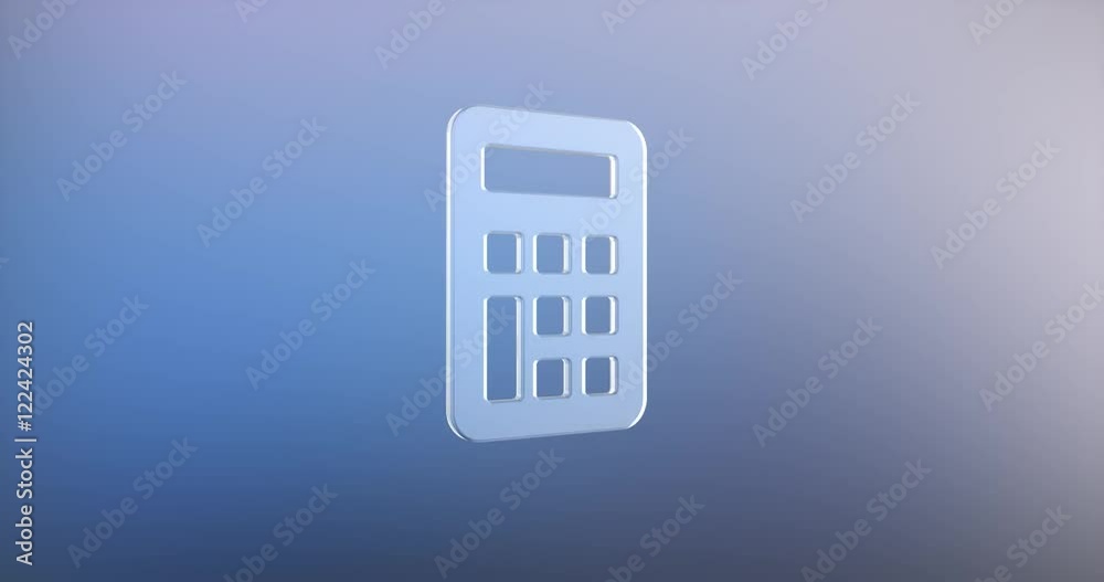 Animated Calculator Glass 3d Icon Loop Modules for edit with alpha matte
Animated Calculator Glass 3d Icon Loop Modules for edit with alpha matte