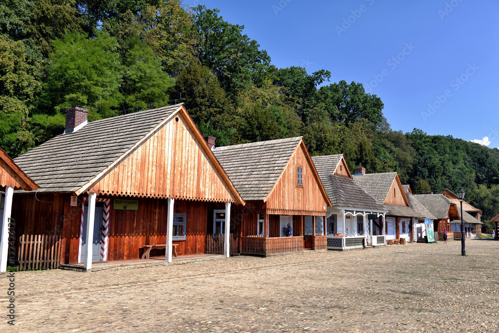 Muzeum Budownictwa Ludowego w Sanoku , Skansen Muzeum Budownictwa Ludowego w Sanoku , Skansen