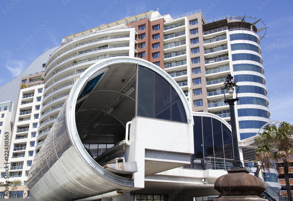 Fototapeta premium Abandoned Monorail Station