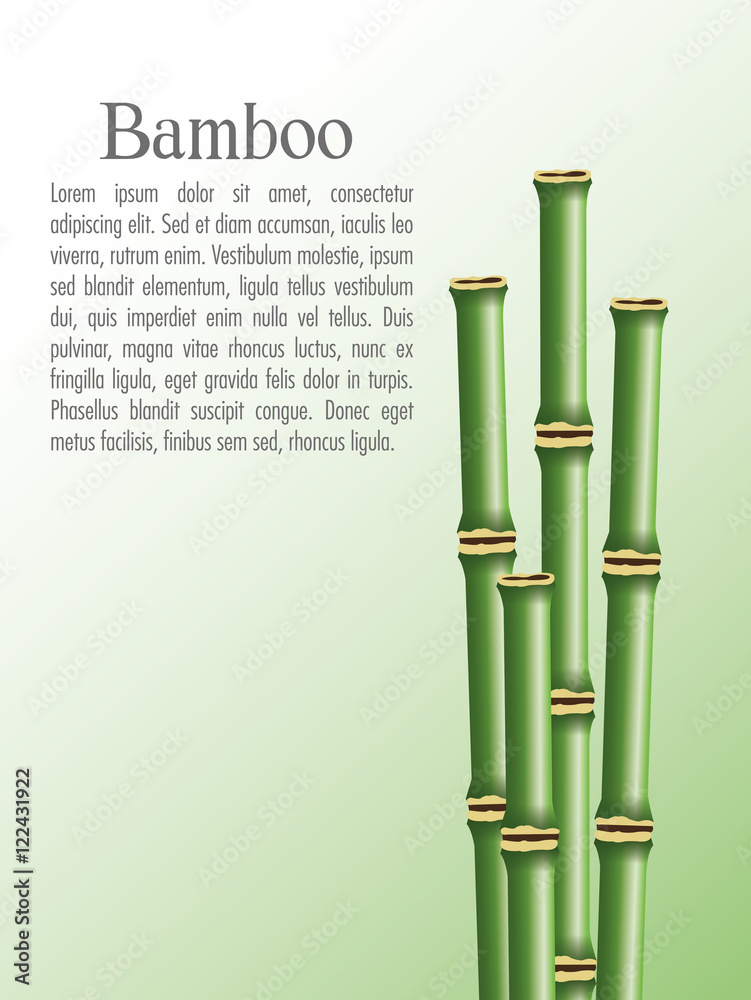 Bamboo trunks icon. Nature plant decoration and asia theme. Colorful design. Vector illustration Bamboo trunks icon. Nature plant decoration and asia theme. Colorful design. Vector illustration