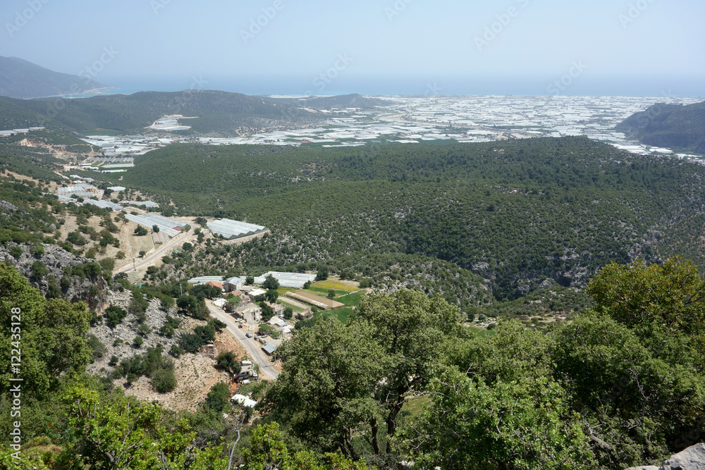 Demre Valley, Likya Yolu Hiking Trail, Turkey