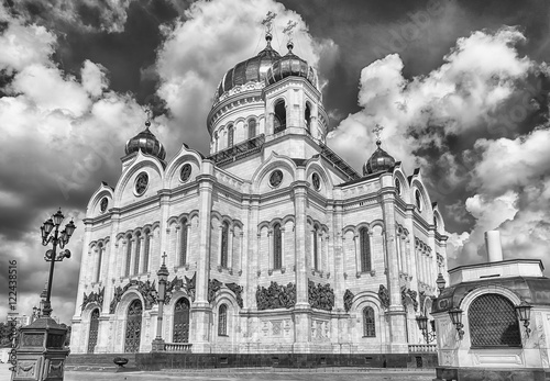 Cathedral of Christ the Saviour, iconic landmark in Moscow, Russia