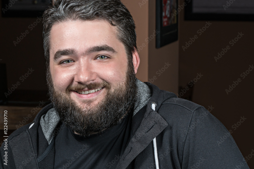 Fototapeta premium Portrait of a bearded man