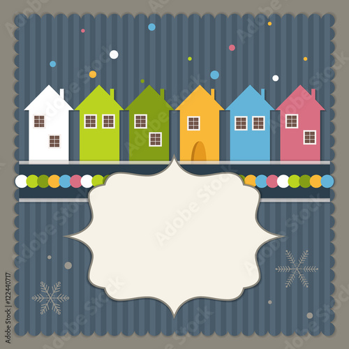 Merry Christmas And Happy New Year Real Estate Card