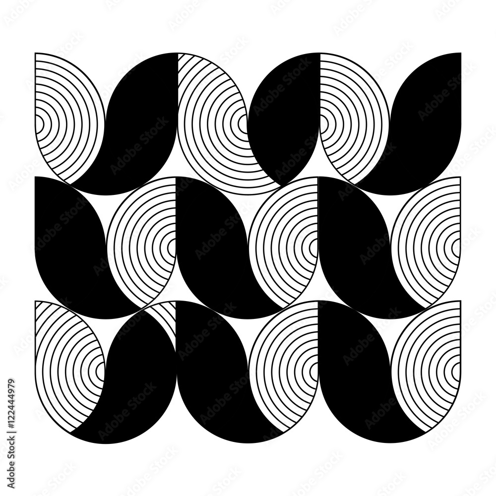minimal geometric pattern, flower shape and line concept on white for corporate business identity design, online presentation, website element, cover page, brochure, poster layout, vector illustration minimal geometric pattern, flower shape and line concept on white for corporate business identity design, online presentation, website element, cover page, brochure, poster layout, vector illustration