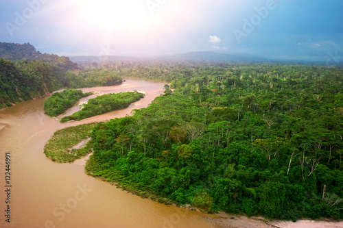 Rio Napo, Rainforest, Ecuador, Latin America