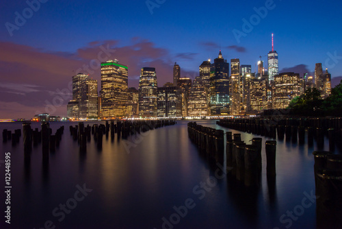 Manhattan at Blue Hour © Jamel