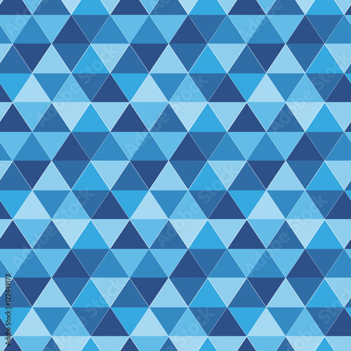 Seamless pattern of equilateral triangles