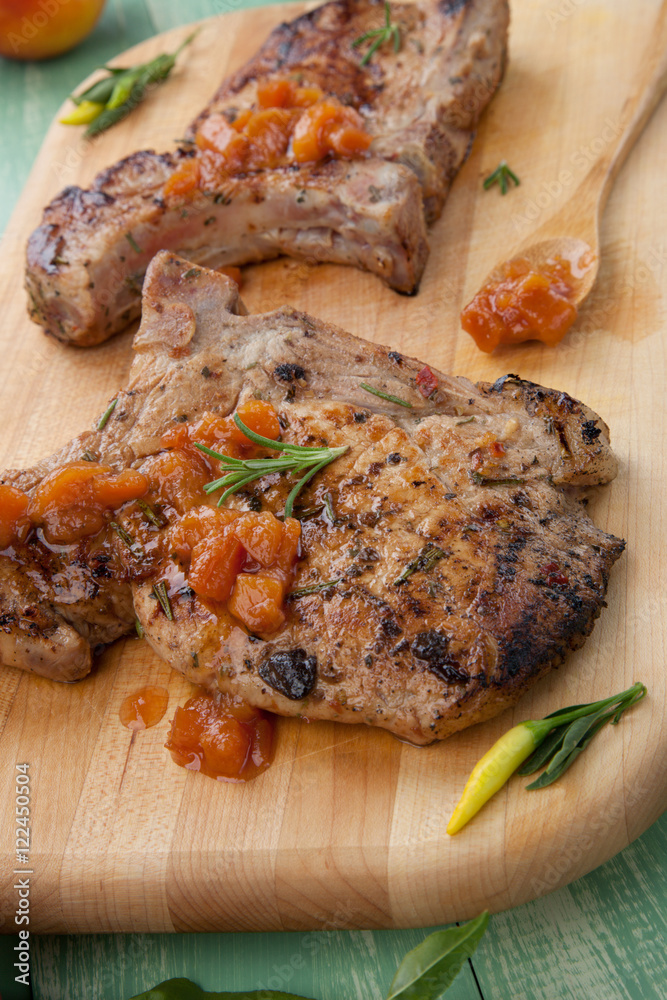 Summer Time Pork Chops