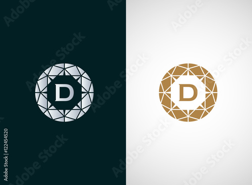 Diamond logo vector icon design