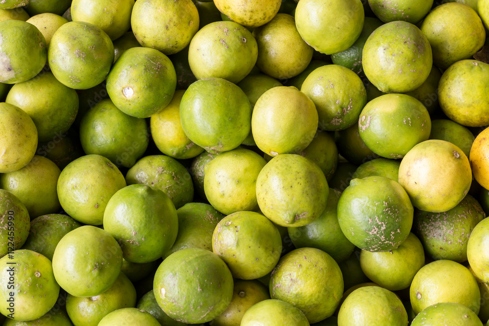 green lemon group as a background
