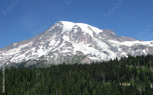 Mount Rainier on a sunny day