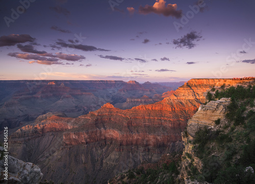 Grand Canyon Sunset South Rim