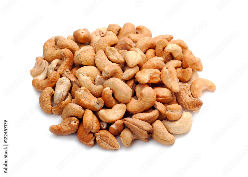 Nuts mix isolated on white background. Closeup. Nuts mix isolated on white background. Closeup.