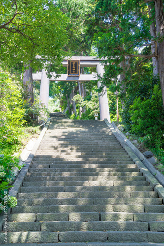Approach to Izusan shrine