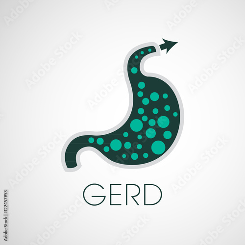 gerd logo vector icon photo