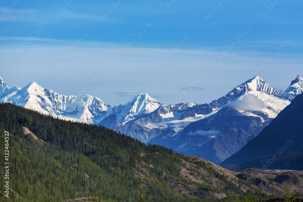 Mountains in Alaska Mountains in Alaska