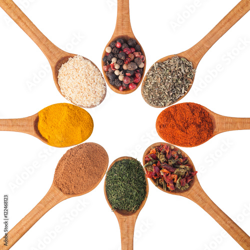 Fototapeta Naklejka Na Ścianę i Meble -  spices set