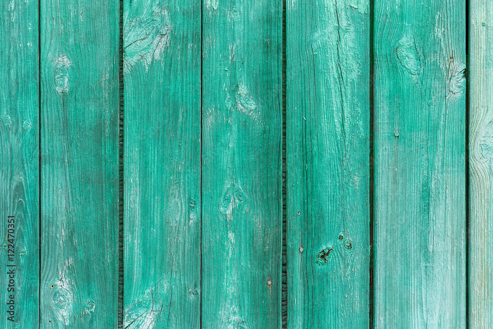 The old green wood texture with natural patterns The old green wood texture with natural patterns