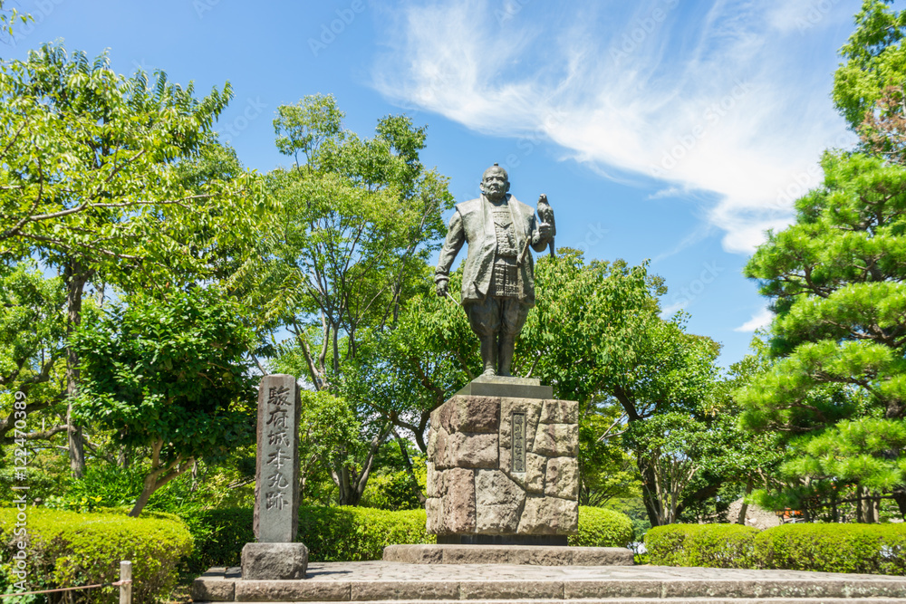 Obraz premium Tokugawa Ieyasu Statue