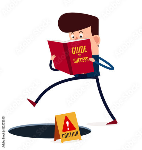 careless businessman