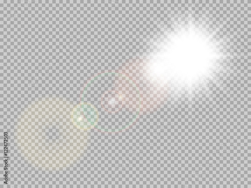 Sunlight special lens flare. EPS 10