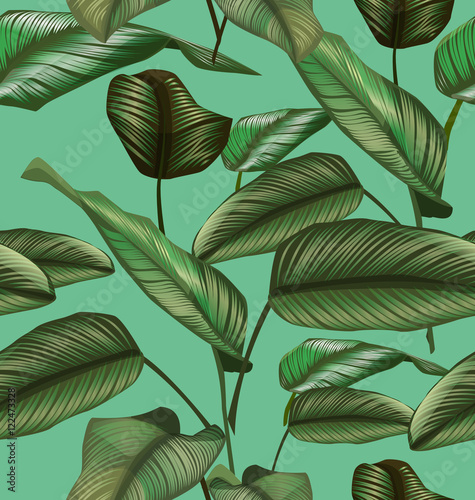 leaf seamless pattern