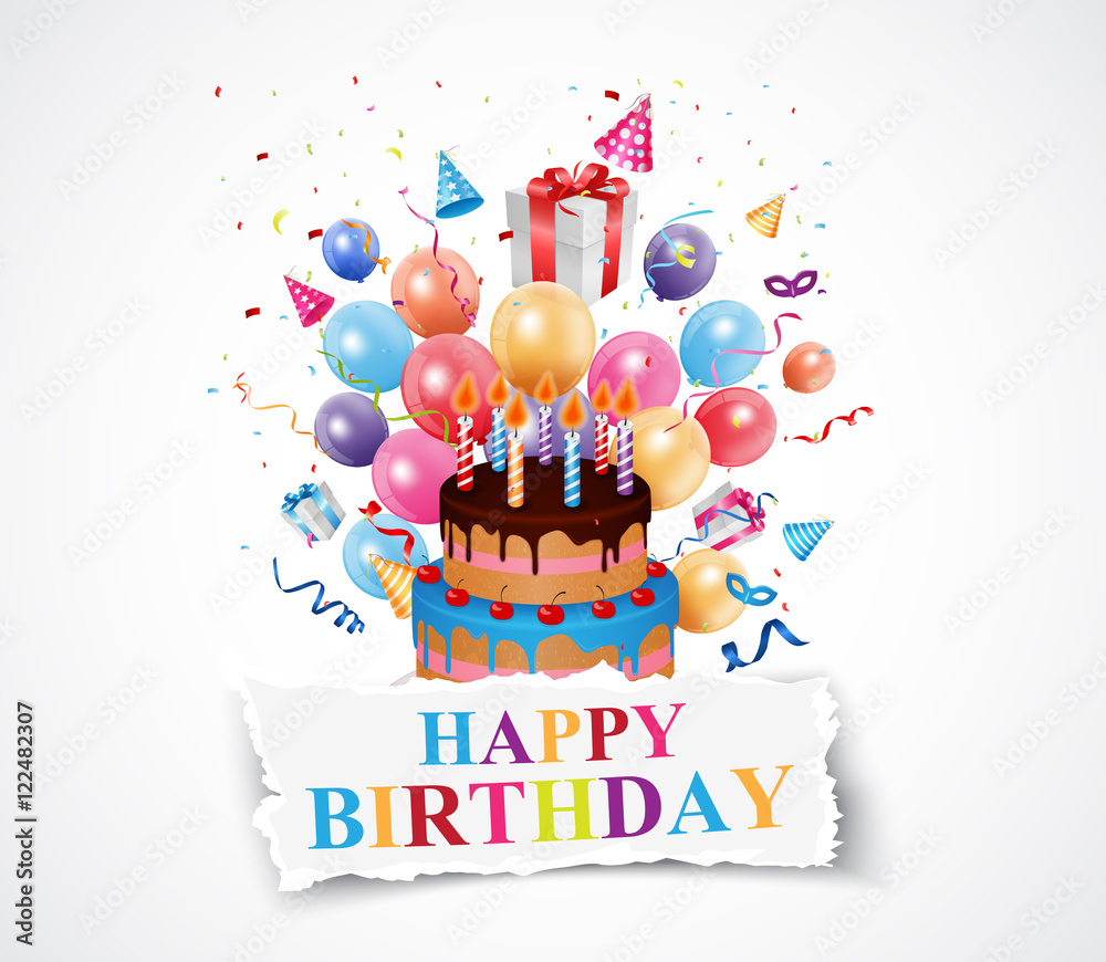 Birthday celebration background Birthday celebration background