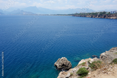 turquoise Mediterranean Sea
