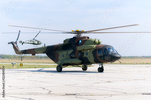 russian military Mi-17 helicopter