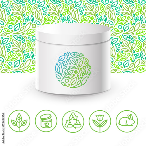 Vector design kit - set of design elements, logo design template