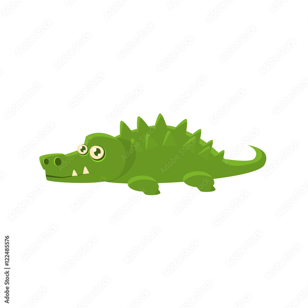Fototapeta premium Crocodile Toy Exotic Animal Drawing