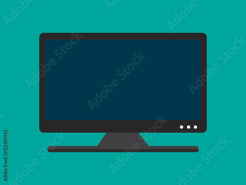 Vector computer display