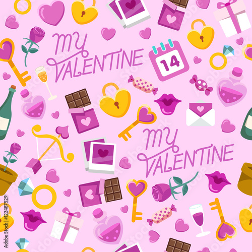 Valentine's Day Elements : Vector Illustration