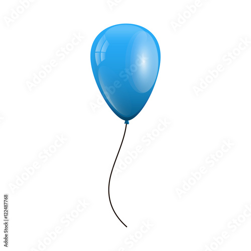 Vector illustration of balloon photo