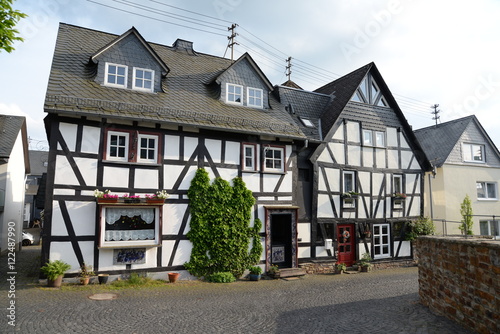 Fachwerkhaus in Hachenburg, Westerwald photo