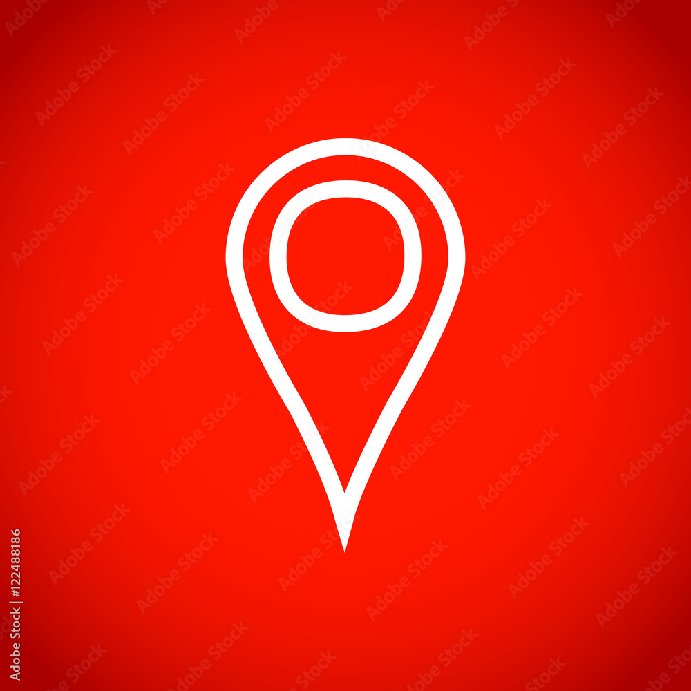 navigation icon stock vector illustration flat design navigation icon stock vector illustration flat design
