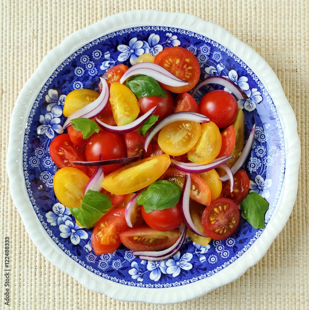 Tomato salad. Tomato salad.