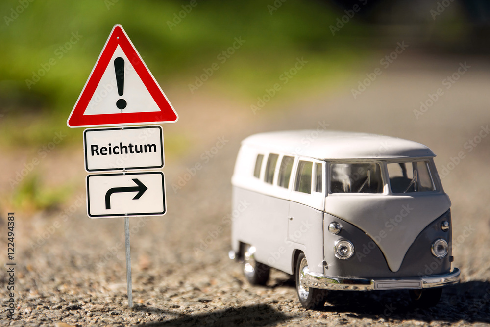 Schild 136 - Reichtum