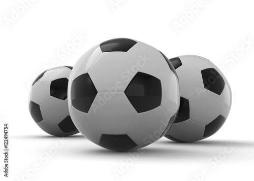 Soccer Balls - 3D